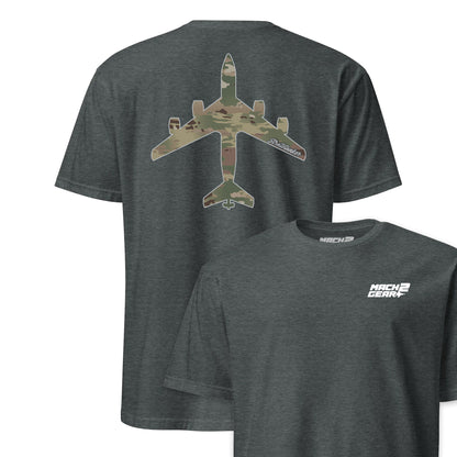 KC-135 "Stratotanker" OCP Camo Silhouette Front & Back T-Shirt