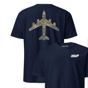 KC-135 "Stratotanker" OCP Camo Silhouette Front & Back T-Shirt