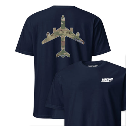 KC-135 "Stratotanker" OCP Camo Silhouette Front & Back T-Shirt