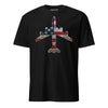KC-135 "Stratotanker" Rivet Flag T-Shirt - Black