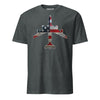 KC-135 "Stratotanker" Rivet Flag T-Shirt - Charcoal Heather