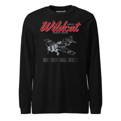 F4f-4 Wildcat Blueprint — Black