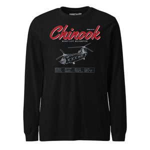 Ch-47f Chinook Blueprint — Black