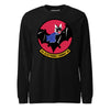 43rd Electronic Combat Squadron Long Sleeve T-Shirt - Black