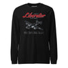 B24j - Liberator Blueprint Long Sleeve T-Shirt - Black