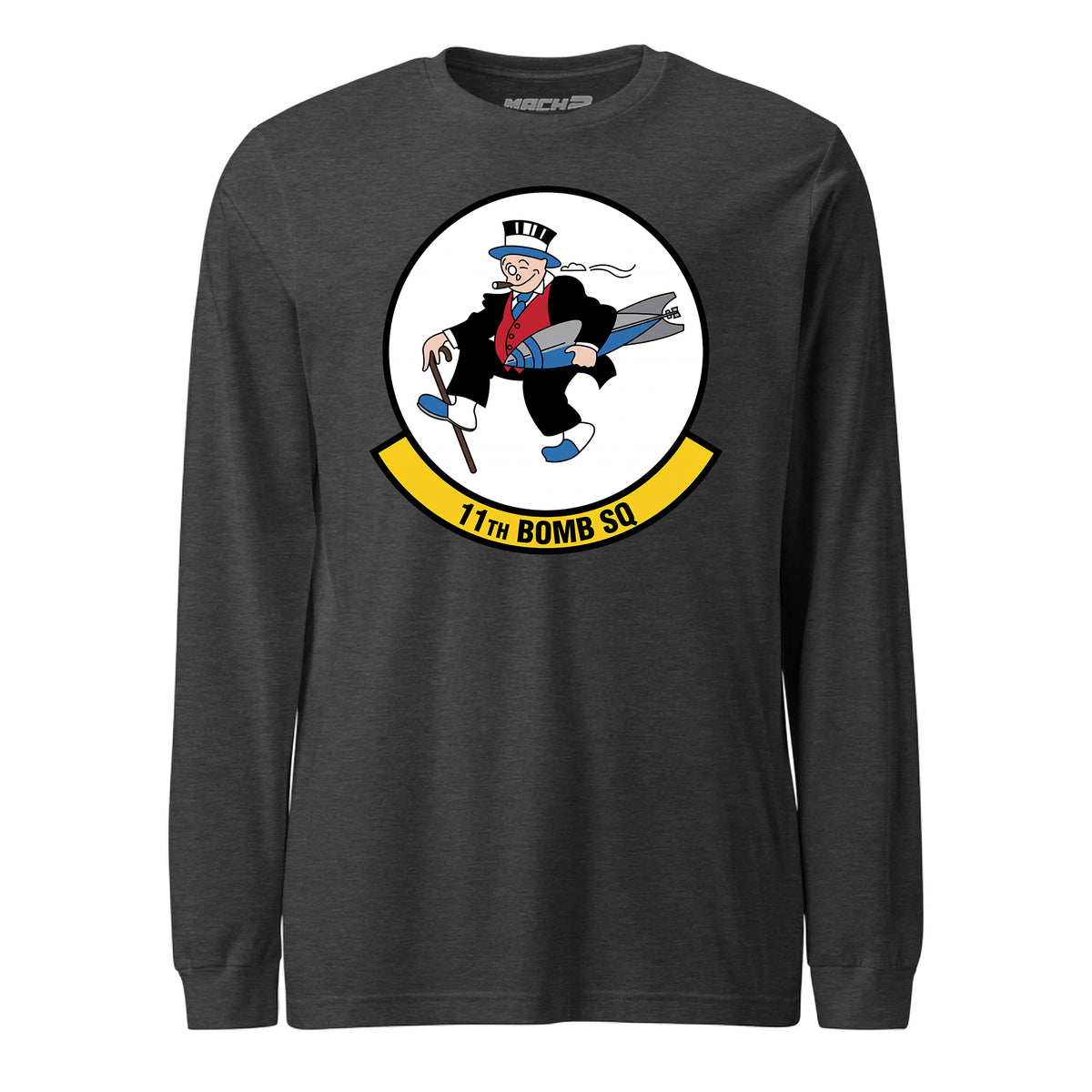 11th Bomb Squadron — Charcoal Heather