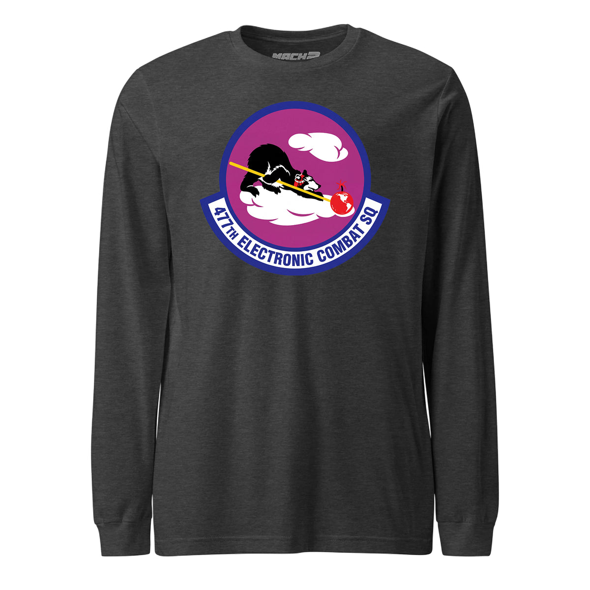 477th Electronic Combat Squadron — Charcoal Heather