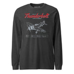 F-47d Thunderbolt Blueprint — Charcoal Heather