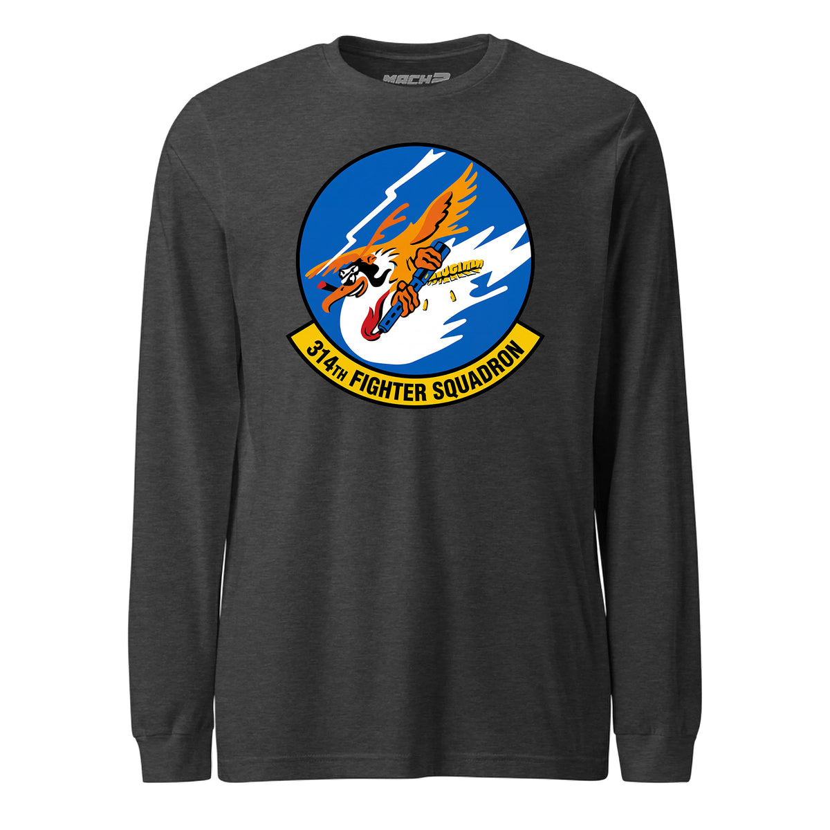 314th Fighter Squadron — Charcoal Heather