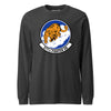 377th Fighter Squadron Long Sleeve T-Shirt - Charcoal Heather