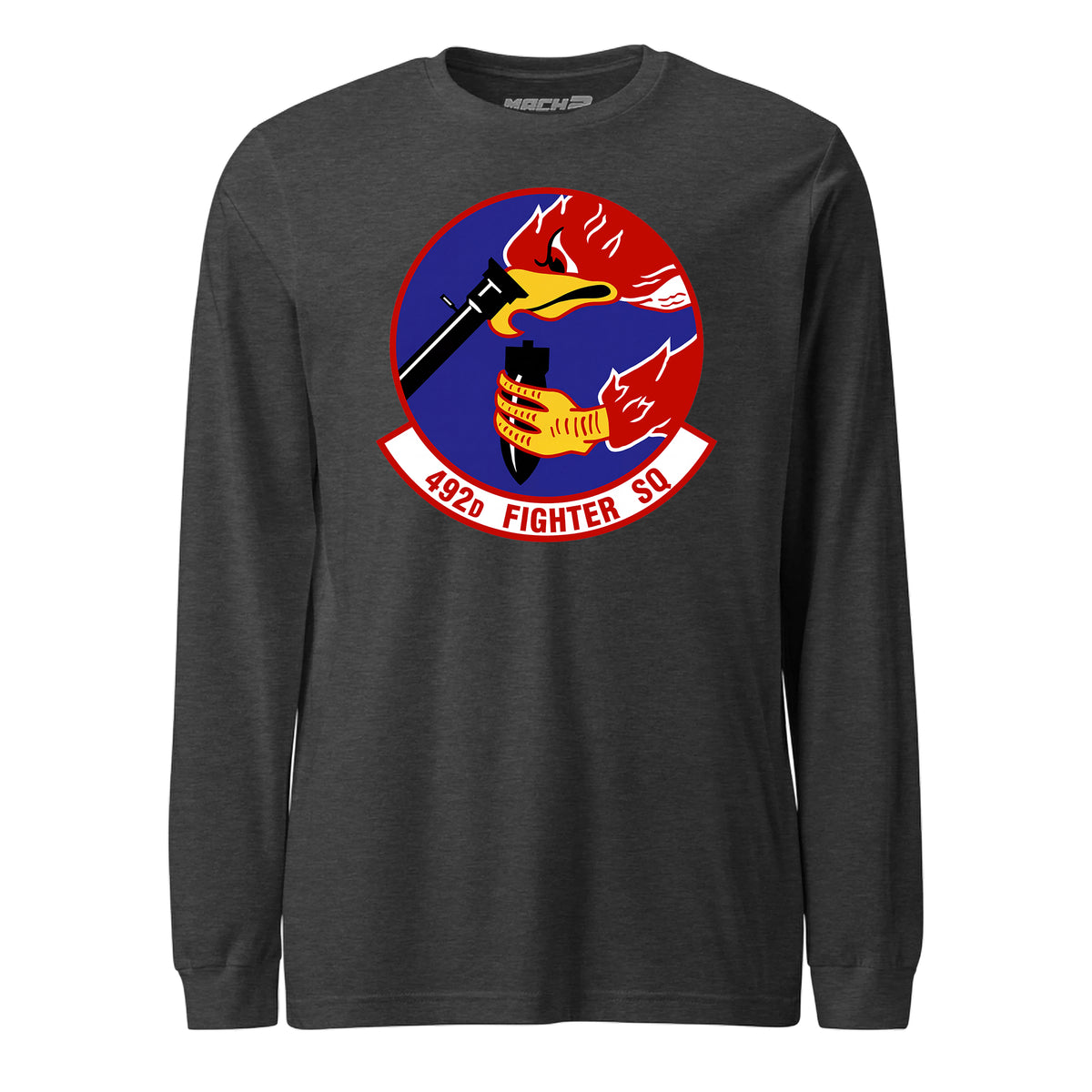 492nd Fighter Squadron — Charcoal Heather