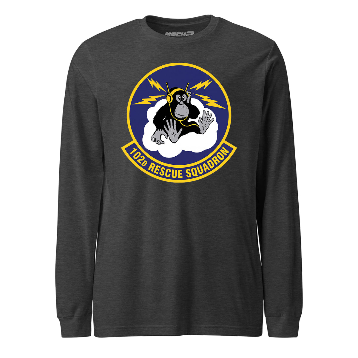 102nd Rescue Squadron — Charcoal Heather