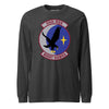 55th Rescue Squadron Long Sleeve T-Shirt - Charcoal Heather