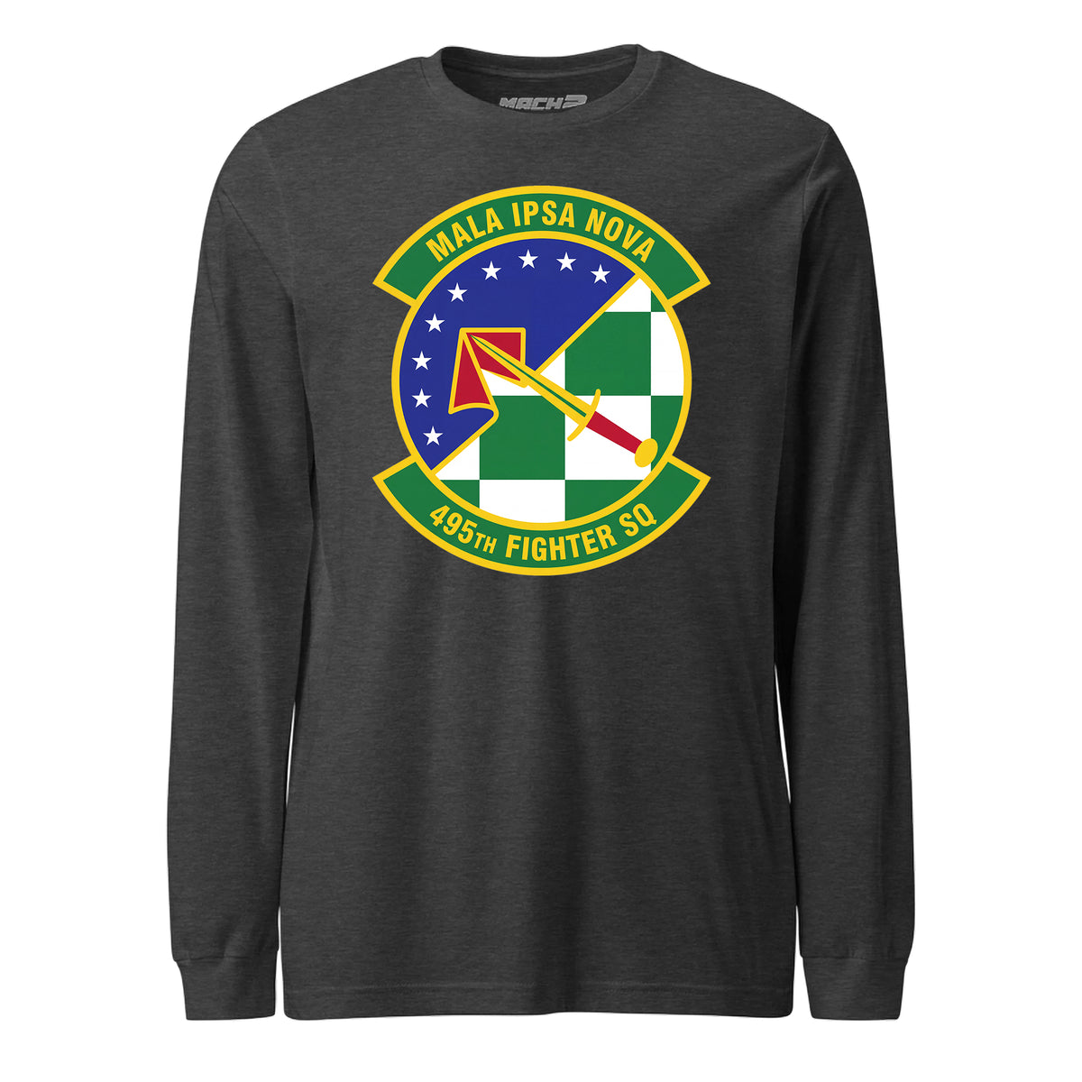 495th Fighter Squadron — Charcoal Heather