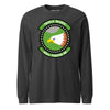555th Fighter Squadron Long Sleeve T-Shirt - Charcoal Heather