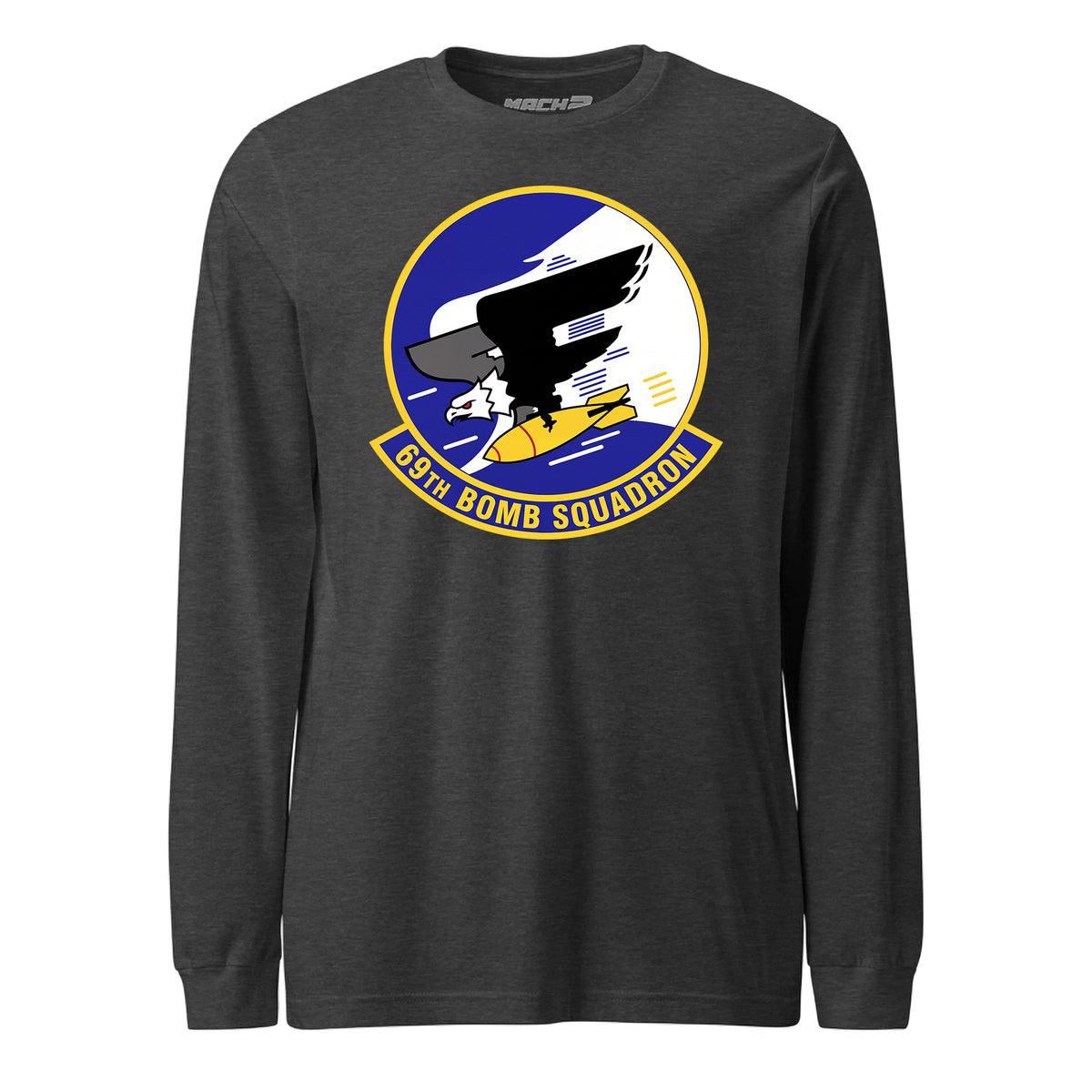 69th Bomb Squaron — Charcoal Heather