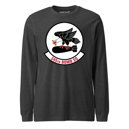345th Bomb Squadron — Charcoal Heather