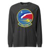 94th Flying Training Squadron Long Sleeve T-Shirt - Charcoal Heather