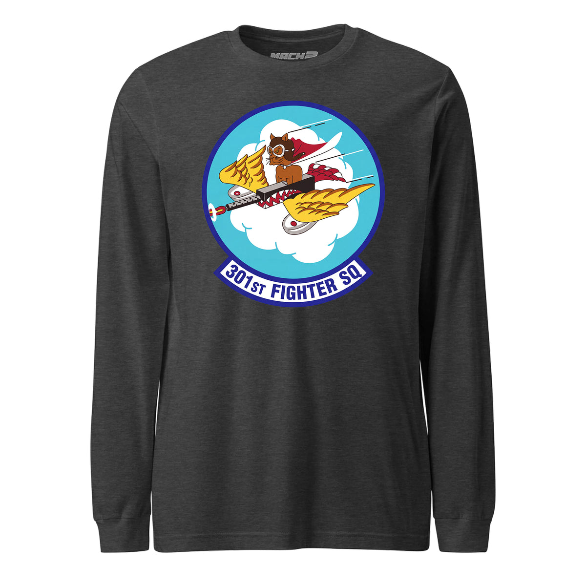 301st Fighter Squadron — Charcoal Heather