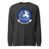 129th Rescue Squadron Long Sleeve T-Shirt - Charcoal Heather