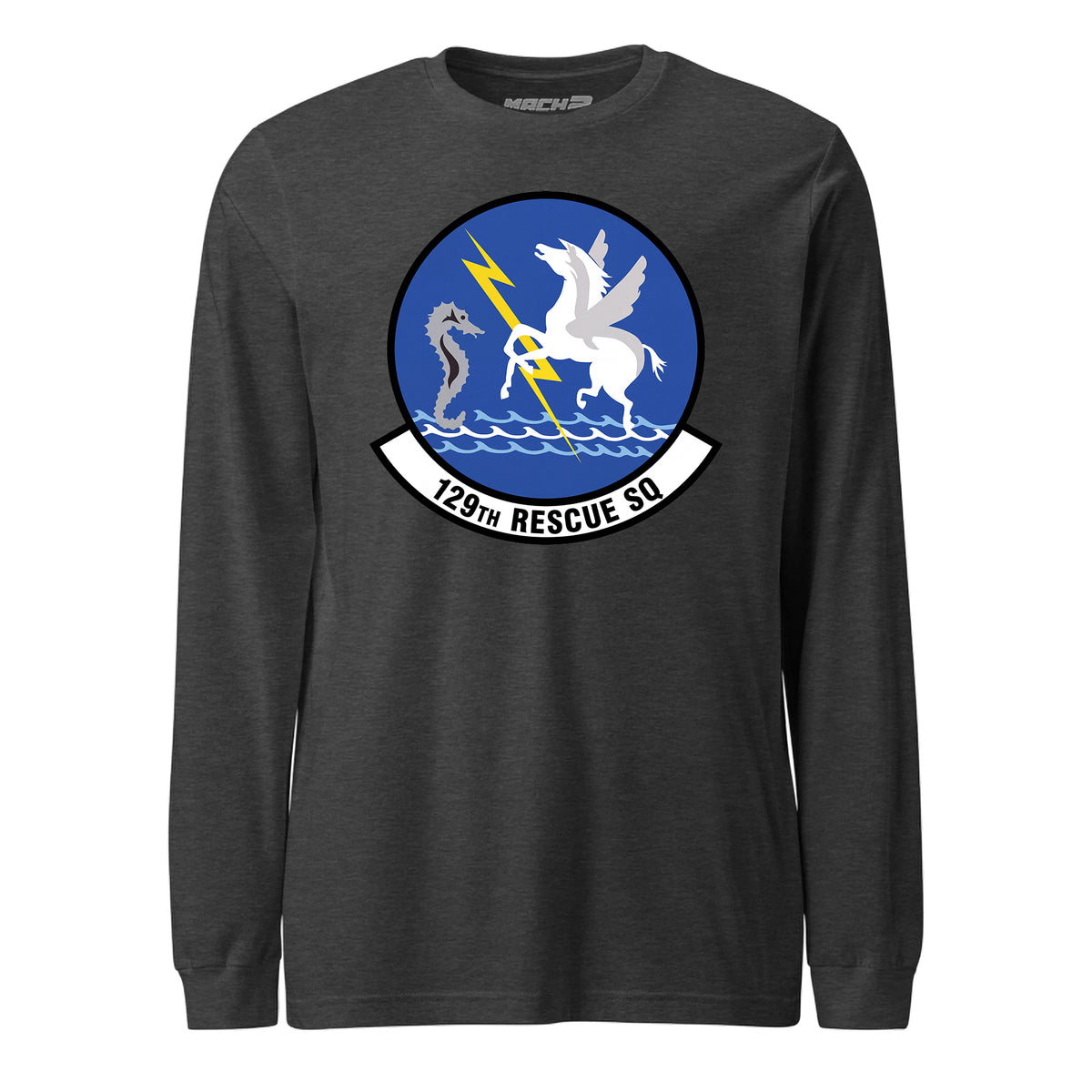 129th Rescue Squadron — Charcoal Heather