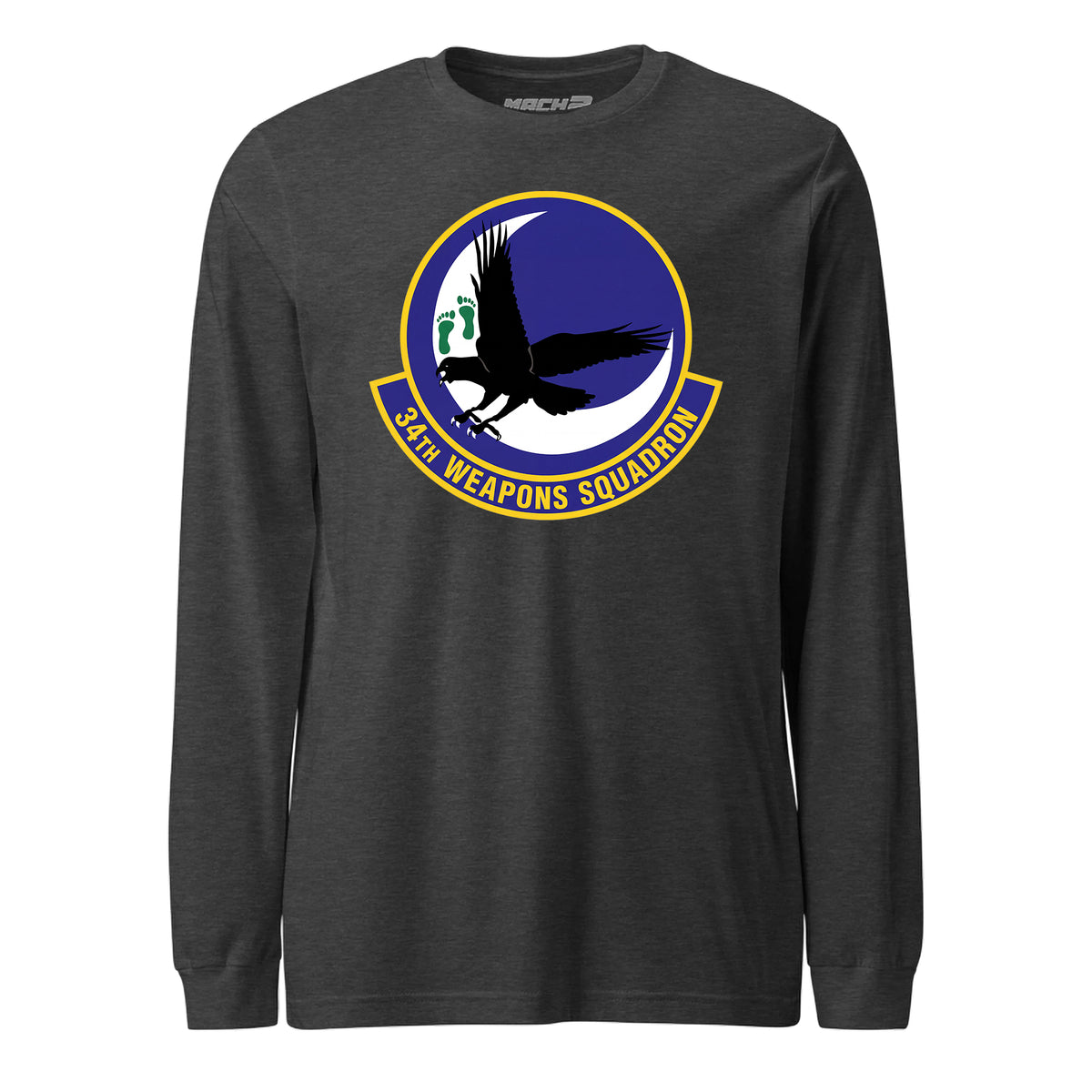 34th Weapons Squadron — Charcoal Heather