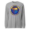16th Weapons Squadron Long Sleeve T-Shirt - Heather Grey