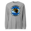195th Fighter Squadron Long Sleeve T-Shirt - Heather Grey
