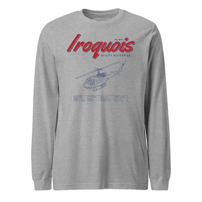 Uh-1h Iroquois Blueprint — Heather Grey