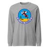 96th Flying Training Squadron Long Sleeve T-Shirt - Heather Grey