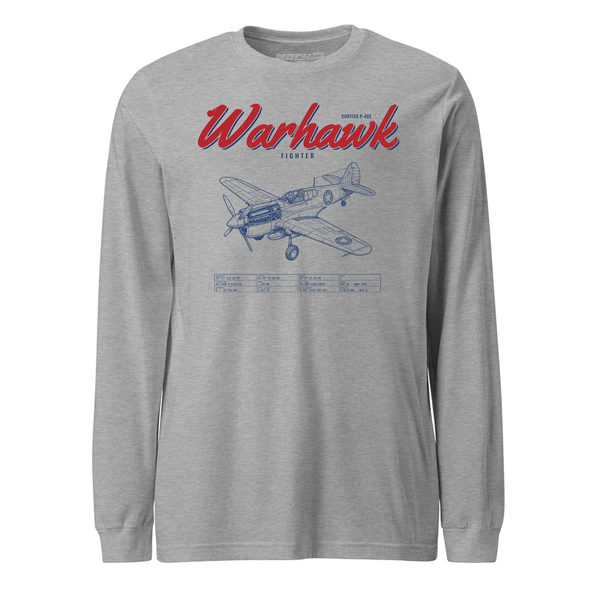 P-40e Warhawk — Heather Grey