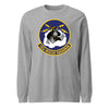 102nd Rescue Squadron Long Sleeve T-Shirt - Heather Grey