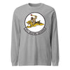 325th Weapons Squadron Long Sleeve T-Shirt - Heather Grey