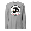 345th Bomb Squadron Long Sleeve T-Shirt - Heather Grey