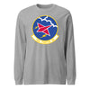 163rd Fighter Squadron Long Sleeve T-Shirt - Heather Grey