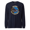 390th Electronic Combat Squadron Long Sleeve T-Shirt - Navy