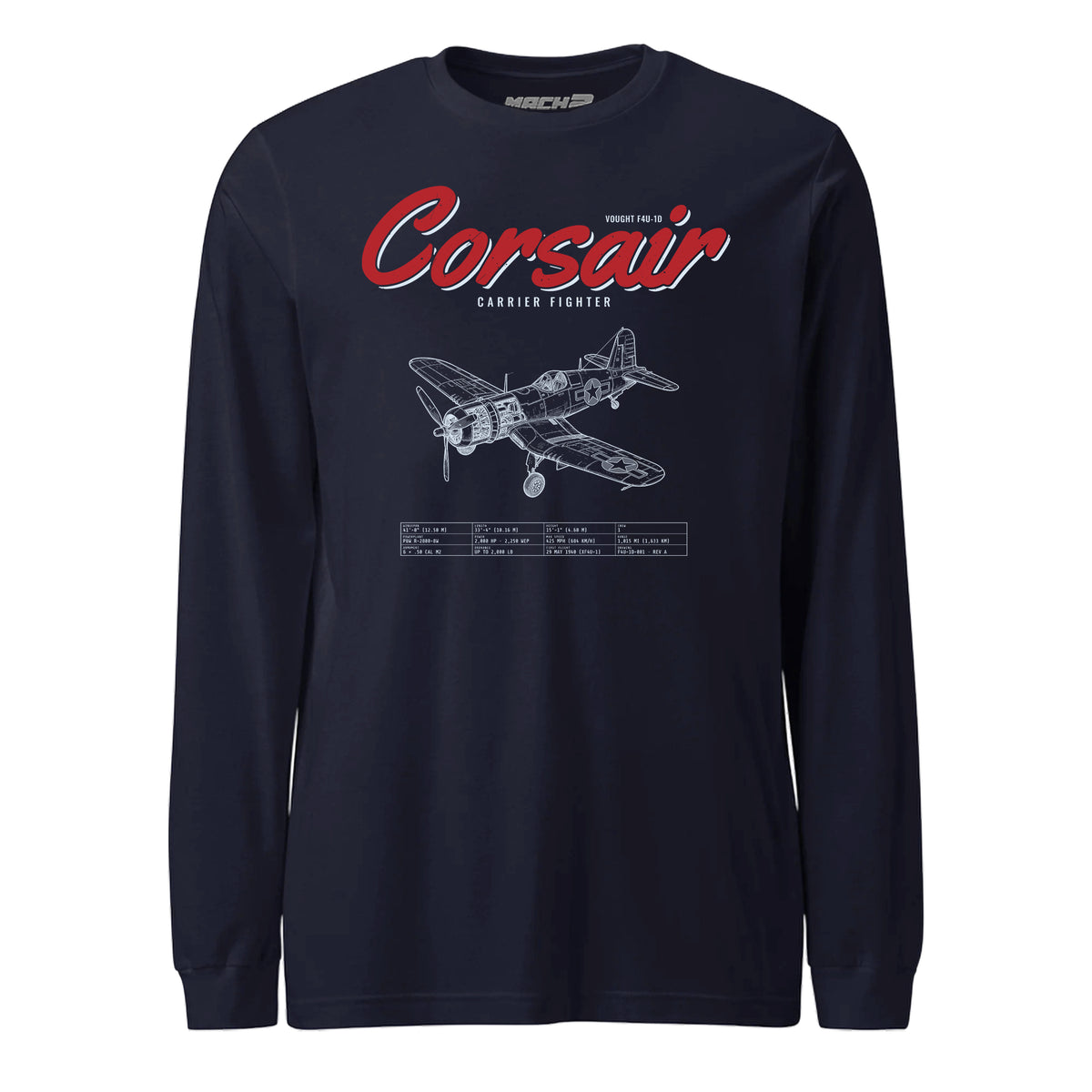 F4u-1d Corsair Blueprint — Navy