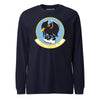 194th Fighter Squadron Long Sleeve T-Shirt - Navy