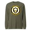493rd Fighter Squadron Long Sleeve T-Shirt - OD Green