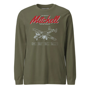 B-25j Mitchell Blueprint — OD Green