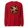 6th Weapons Squadron Long Sleeve T-Shirt - Red