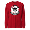512th Rescue Squadron Long Sleeve T-Shirt - Red