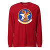 182nd Fighter Squadron Long Sleeve T-Shirt - Red