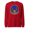 550th Fighter Squadron Long Sleeve T-Shirt - Red