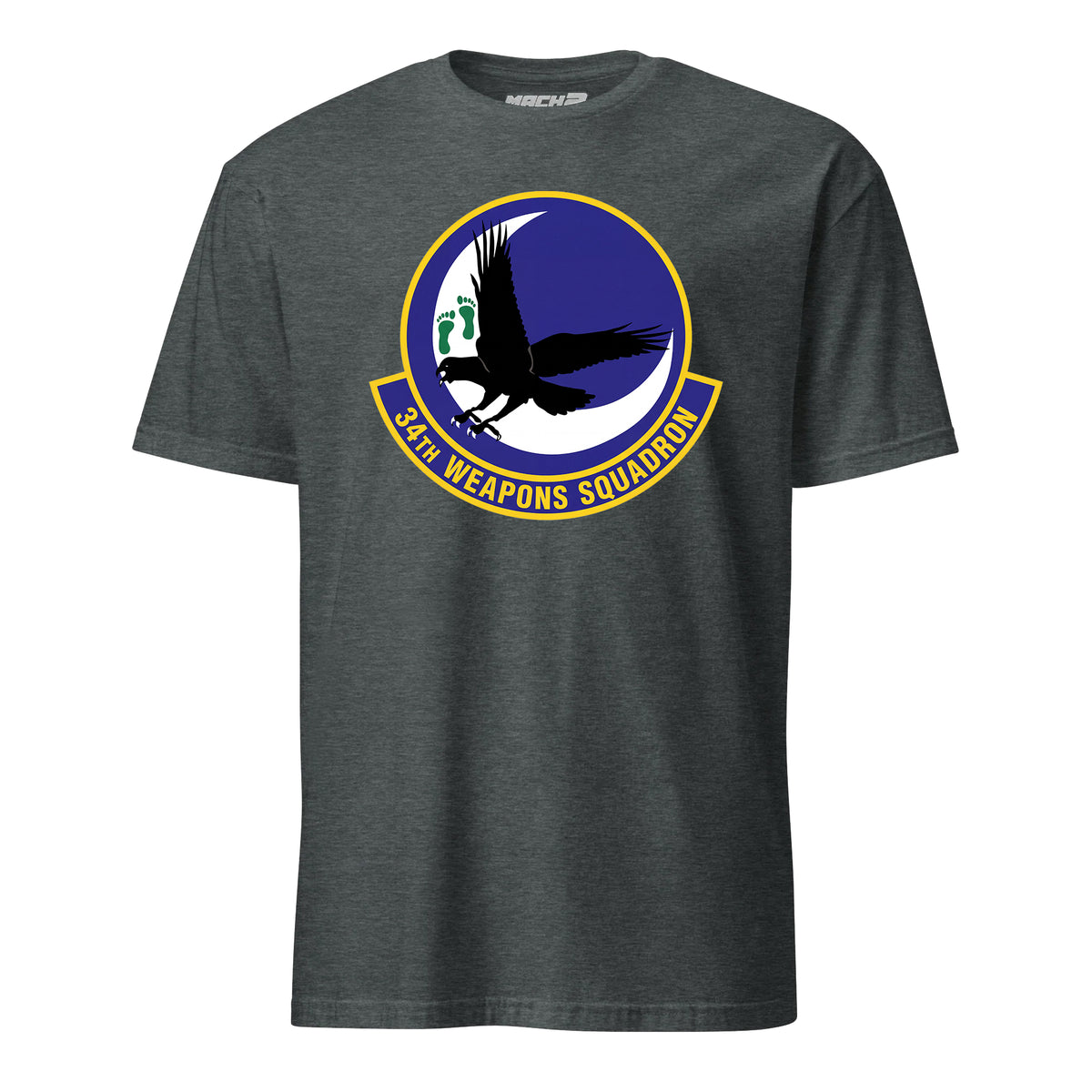 34th Weapons Squadron — Charcoal Heather