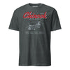 Ch-47f Chinook Blueprint T-Shirt - Charcoal Heather