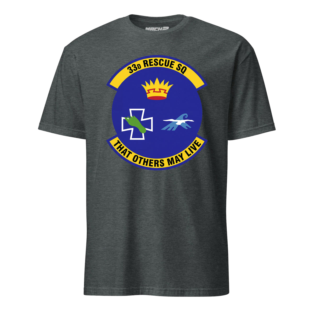 33rd Rescue Squadron — Charcoal Heather