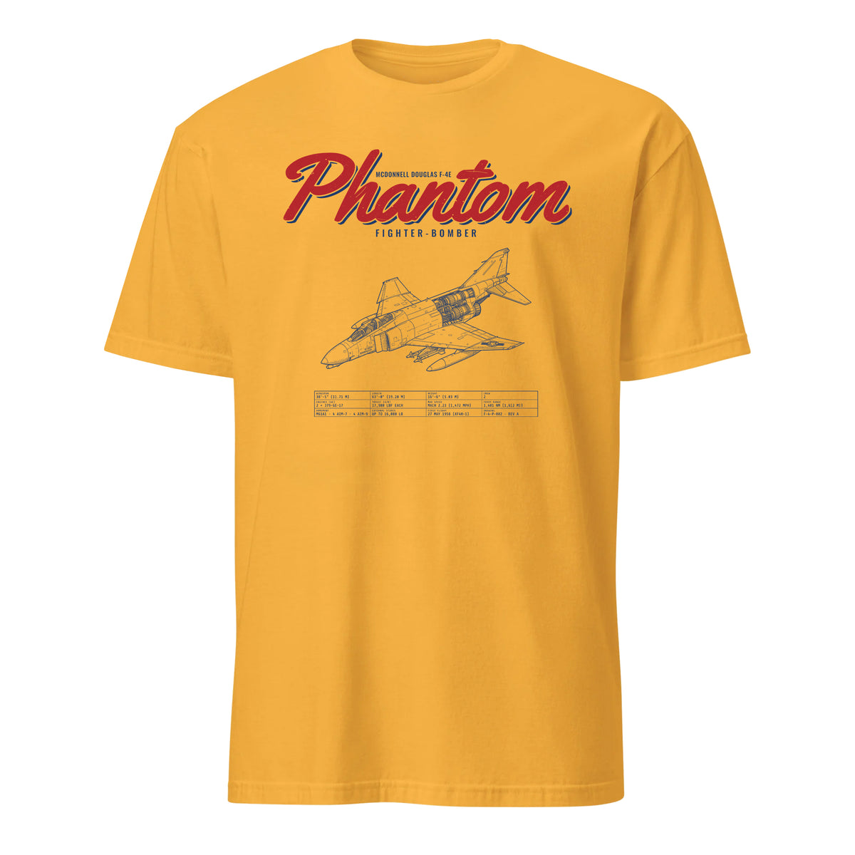 F4-e Phantom Blueprint — Gold
