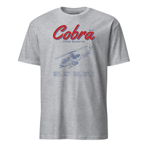 Ah-1f Cobra Blueprint — Heather Grey