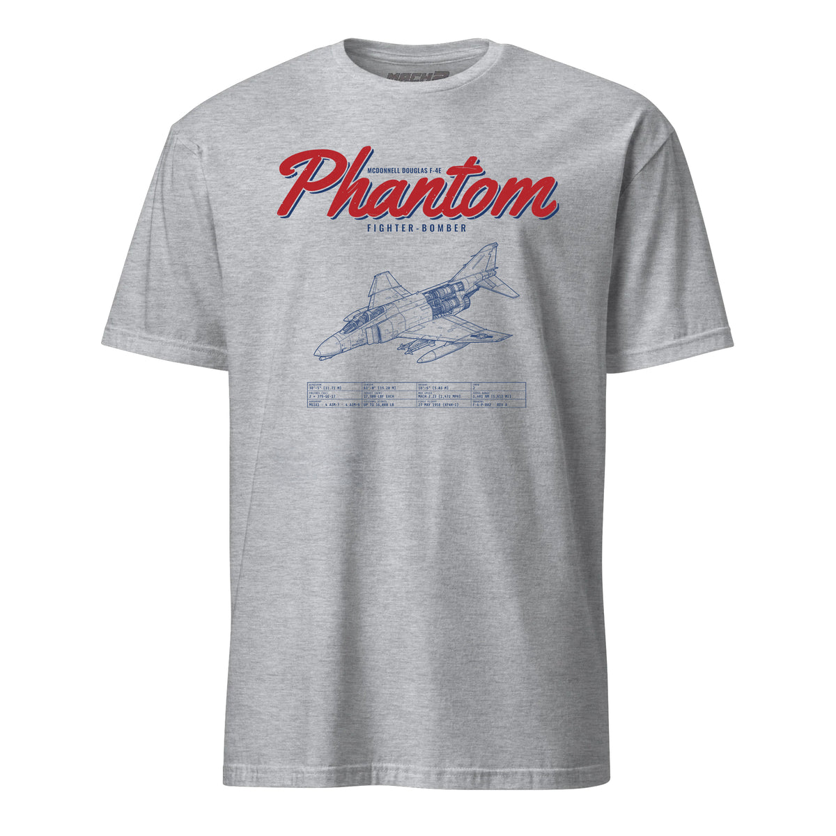 F4-e Phantom Blueprint — Heather Grey